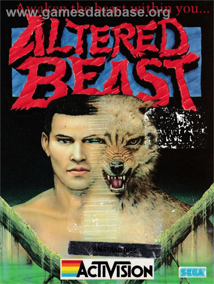 Altered Beast - Amstrad CPC - Artwork - Box