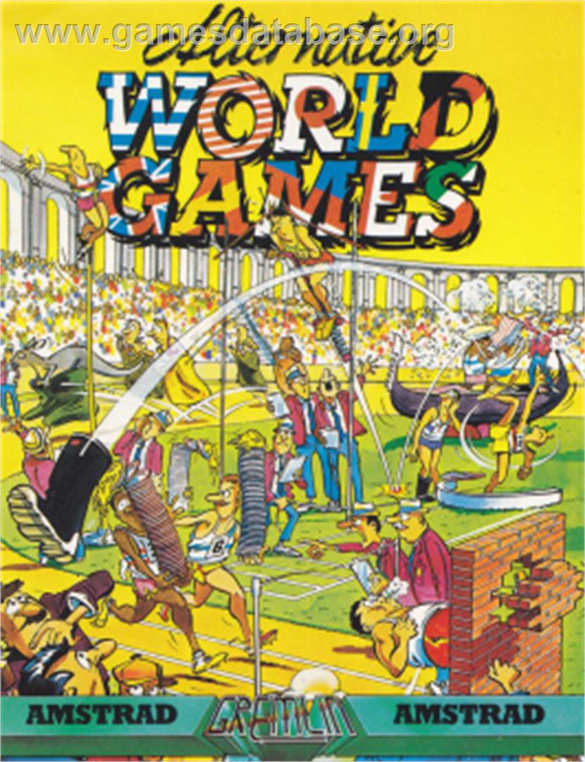 Alternative World Games - Amstrad CPC - Artwork - Box