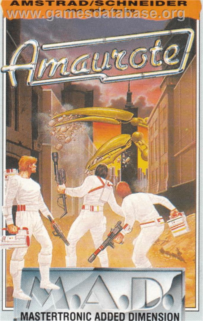 Amaurote - Amstrad CPC - Artwork - Box