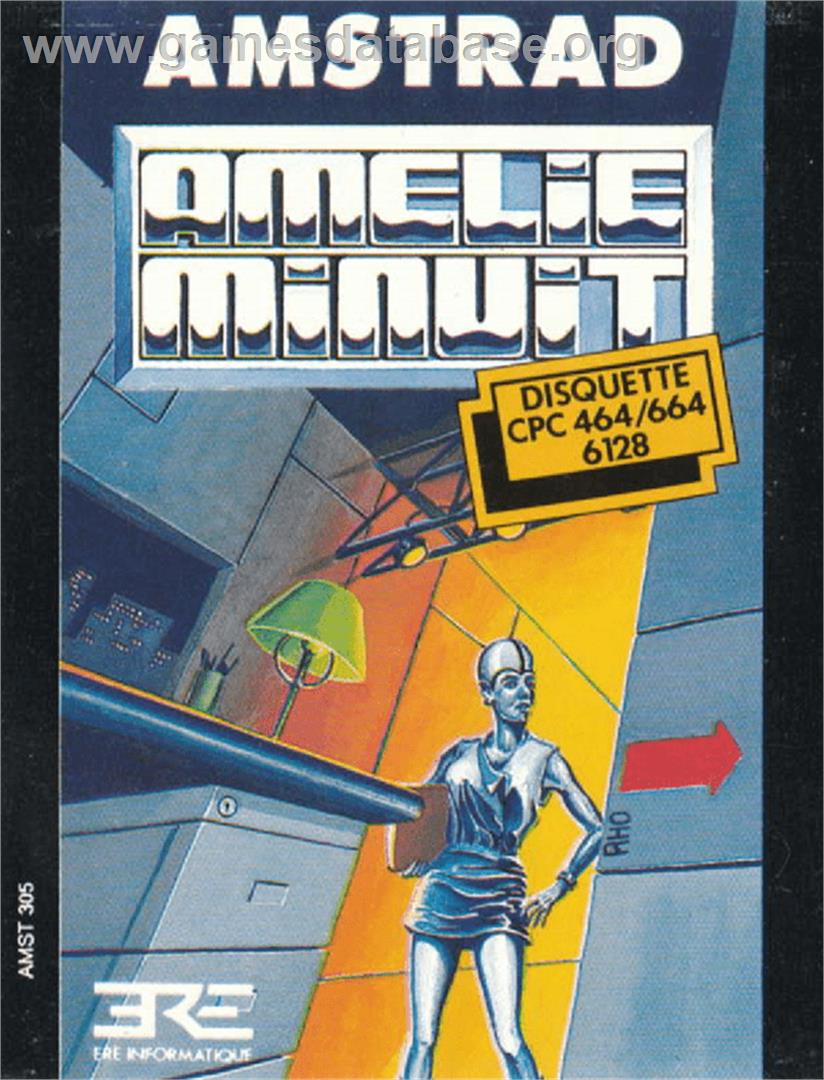 Amelie Minuit - Amstrad CPC - Artwork - Box