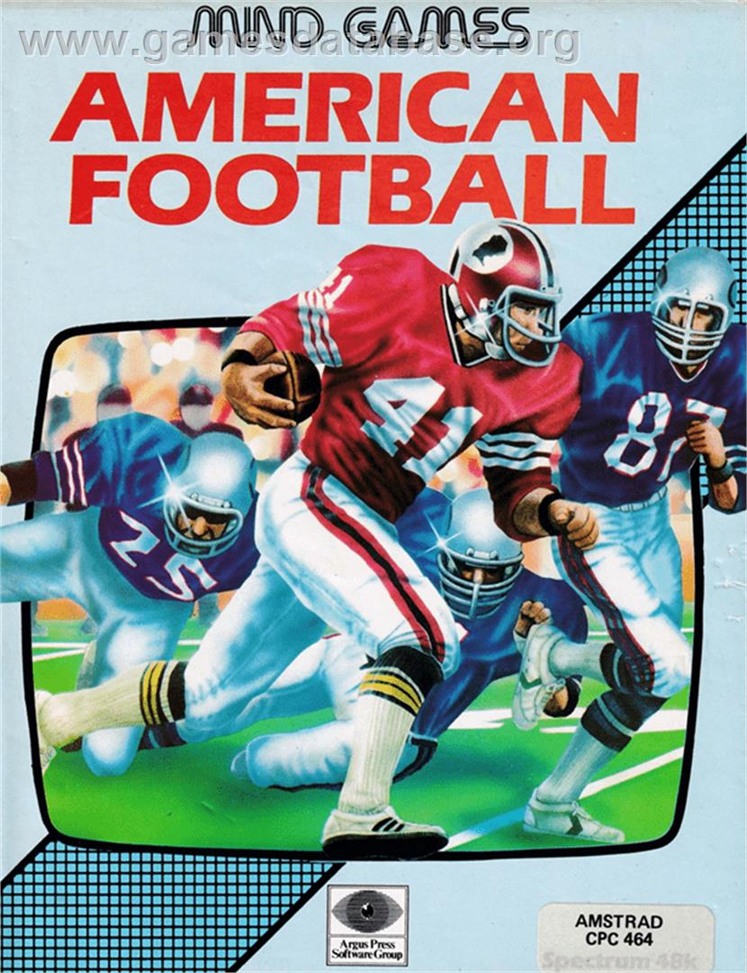American Football - Amstrad CPC - Artwork - Box