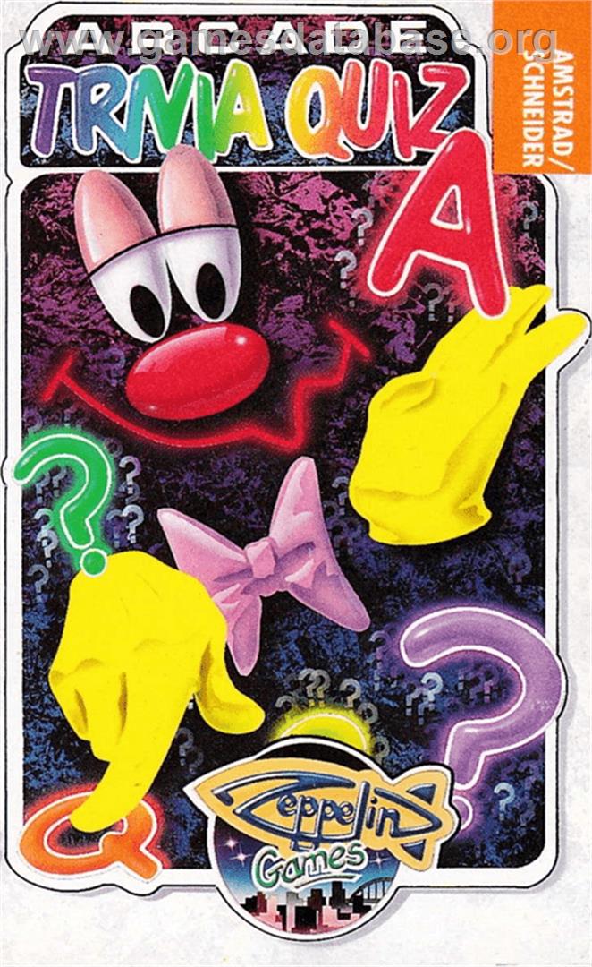 Arcade Trivia Quiz Simulator - Amstrad CPC - Artwork - Box