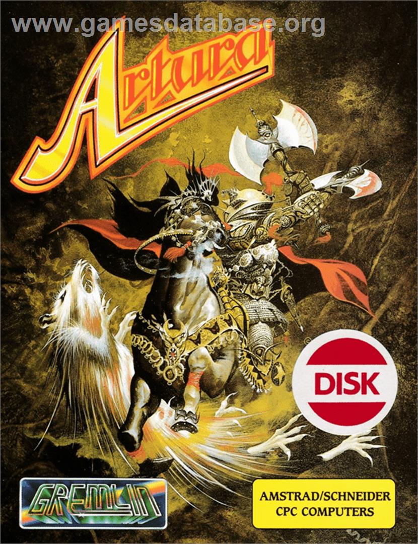 Artura - Amstrad CPC - Artwork - Box