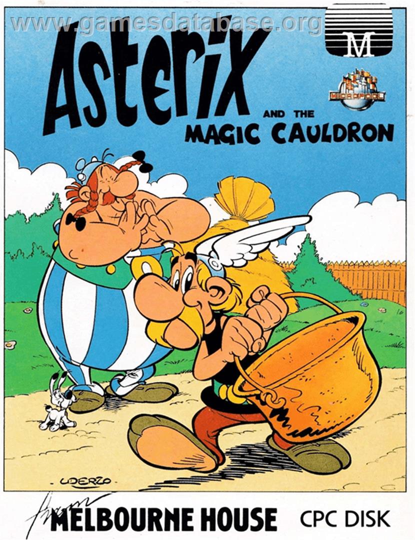 Asterix and the Magic Cauldron - Amstrad CPC - Artwork - Box