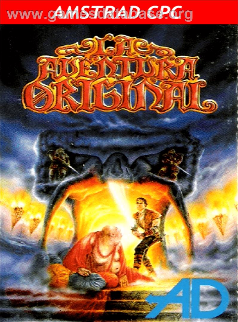 Aventura Original, La - Amstrad CPC - Artwork - Box
