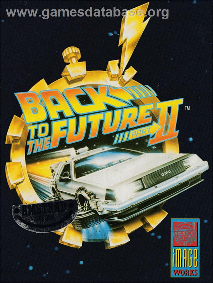Back To The Future Part 2 - Amstrad CPC - Artwork - Box