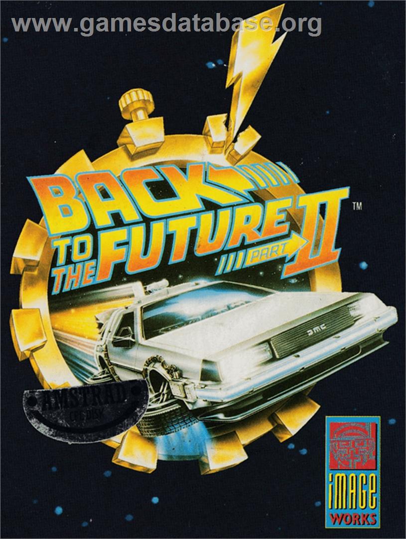 Back to the Future 2 - Amstrad CPC - Artwork - Box