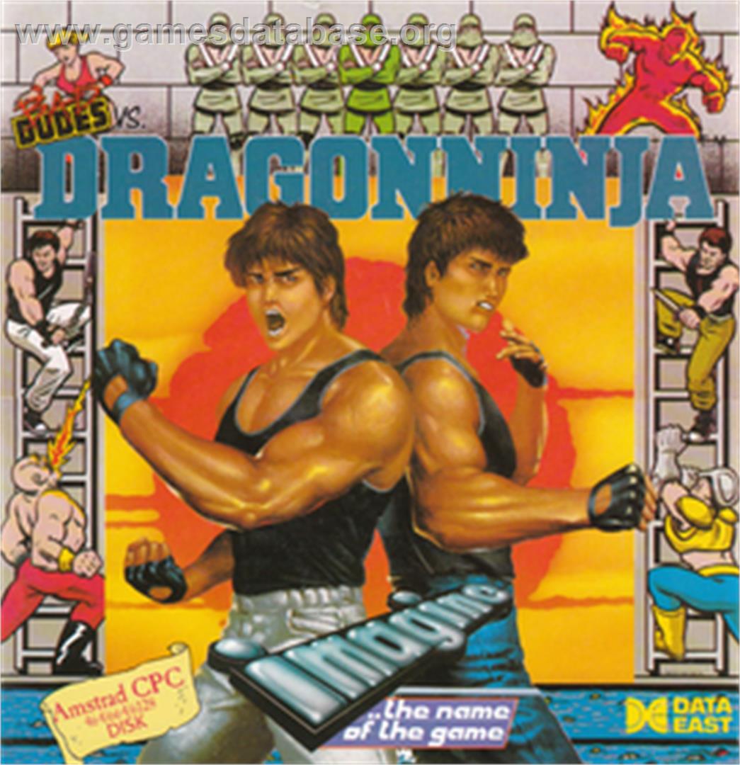 Bad Dudes vs. Dragonninja - Amstrad CPC - Artwork - Box