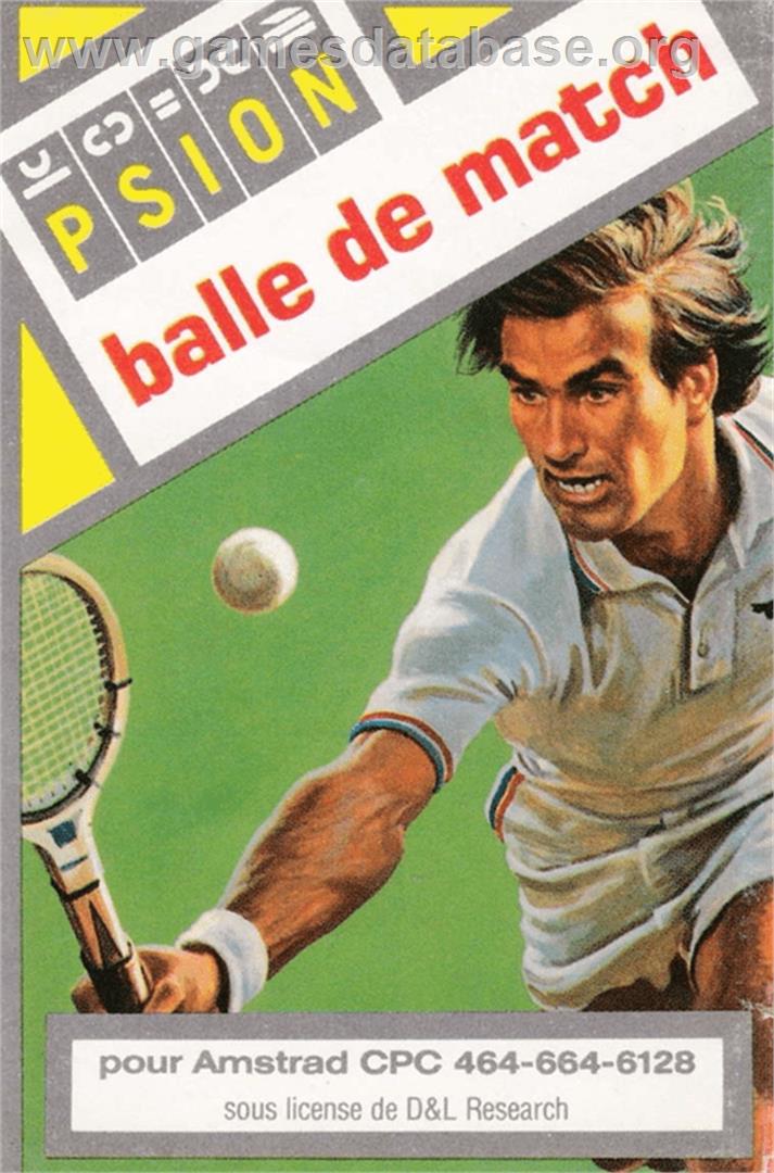Balle De Match - Amstrad CPC - Artwork - Box