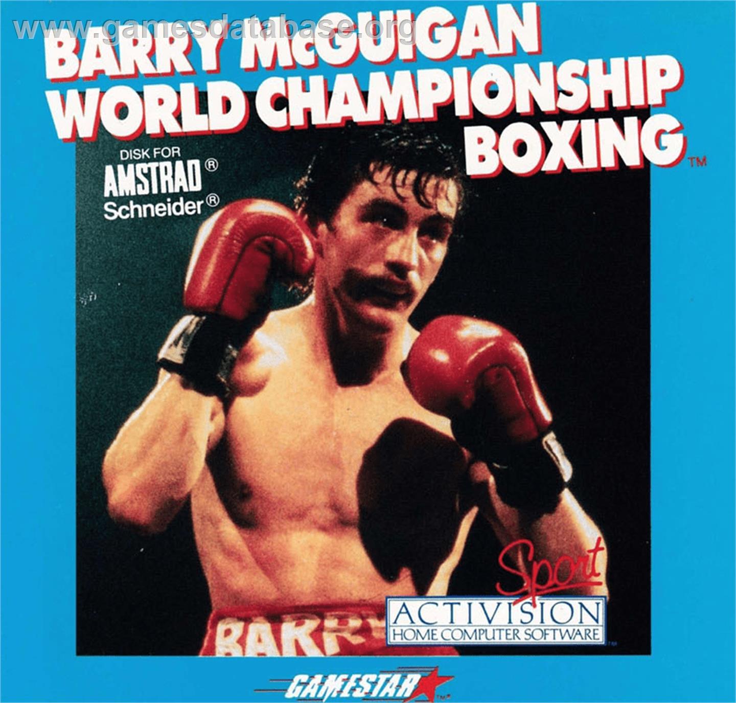Barry McGuigan World Championship Boxing - Amstrad CPC - Artwork - Box