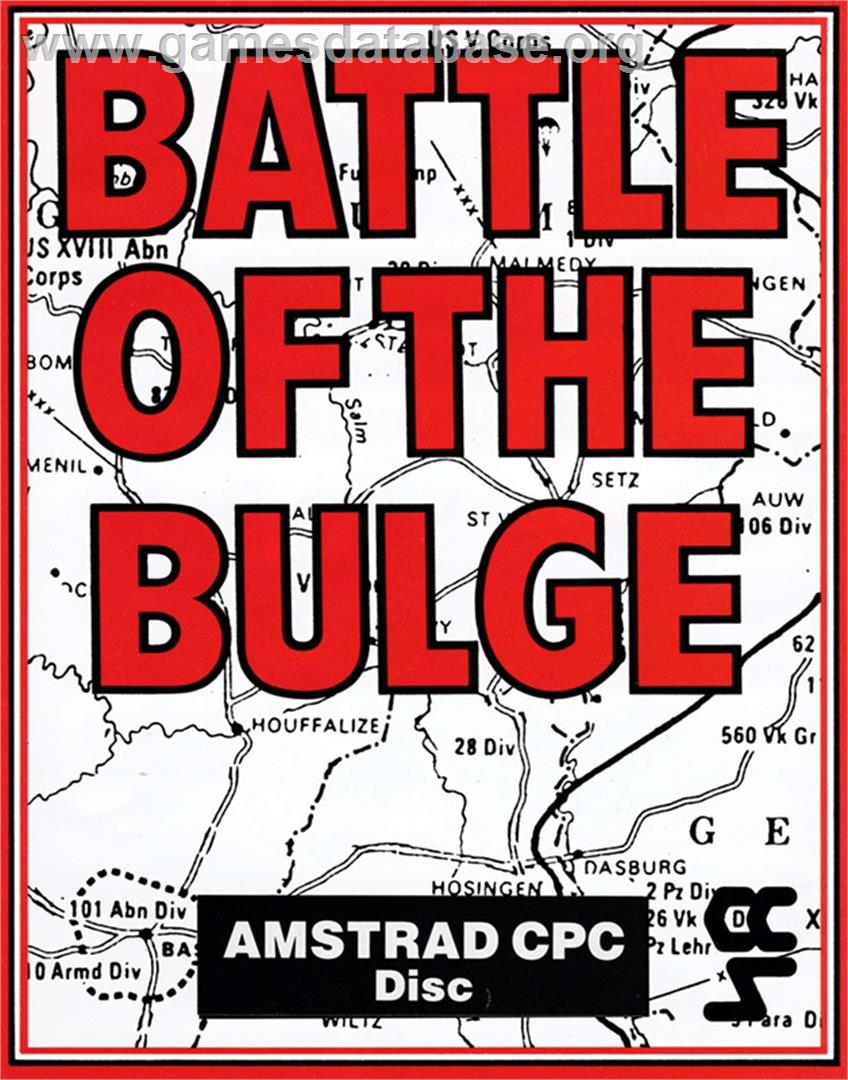 Battle Of The Bulge - Amstrad CPC - Artwork - Box
