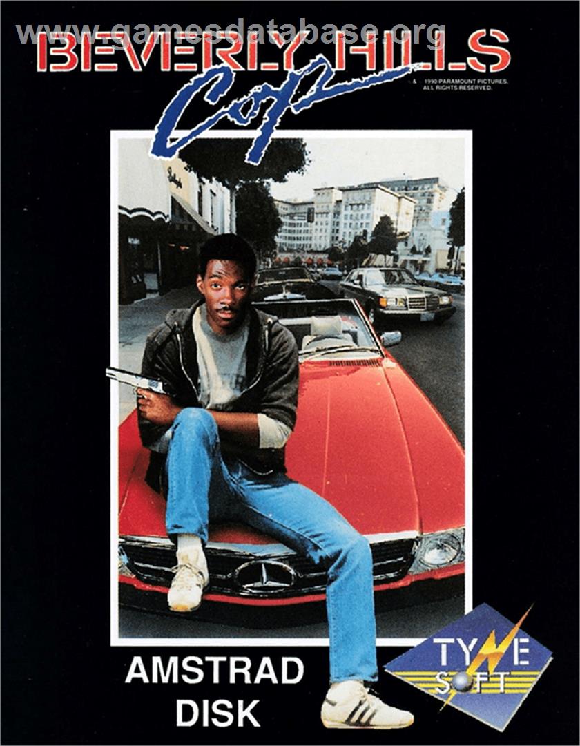 Beverly Hills Cop - Amstrad CPC - Artwork - Box