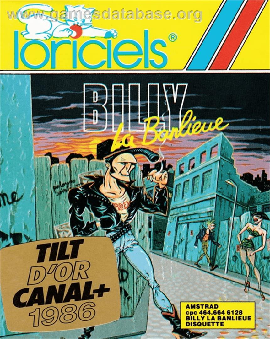 Billy la Banlieue - Amstrad CPC - Artwork - Box