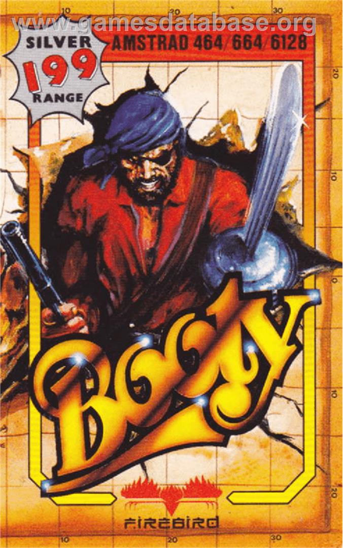 Booty - Amstrad CPC - Artwork - Box