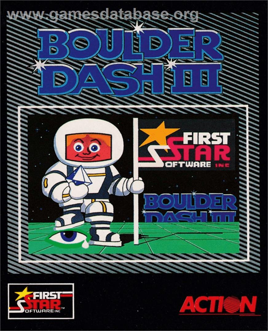 Boulder Dash 3 - Amstrad CPC - Artwork - Box