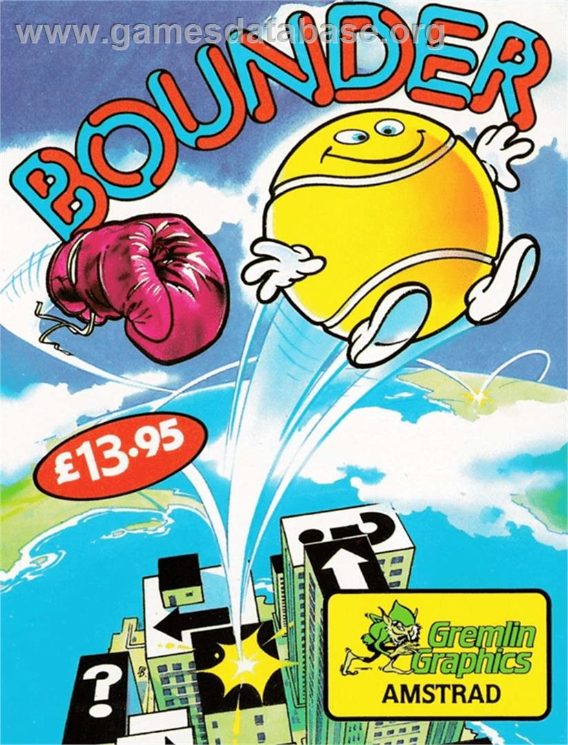 Bounder - Amstrad CPC - Artwork - Box