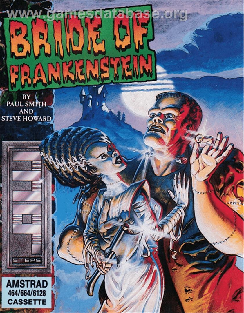 Bride Of Frankenstein - Amstrad CPC - Artwork - Box