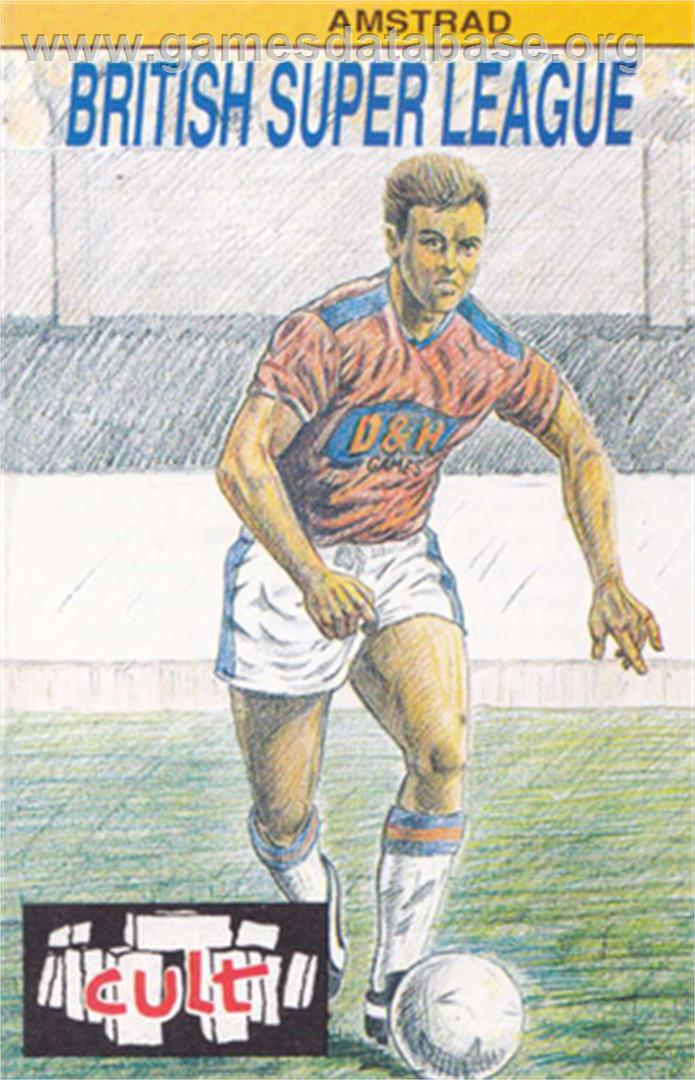 British Super League - Amstrad CPC - Artwork - Box