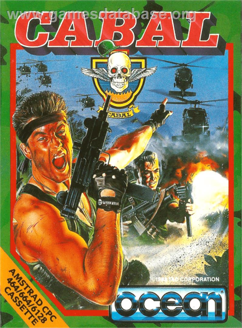 Cabal - Amstrad CPC - Artwork - Box