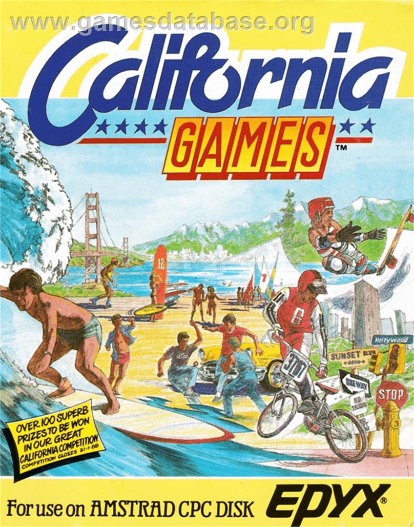 California Games - Amstrad CPC - Artwork - Box