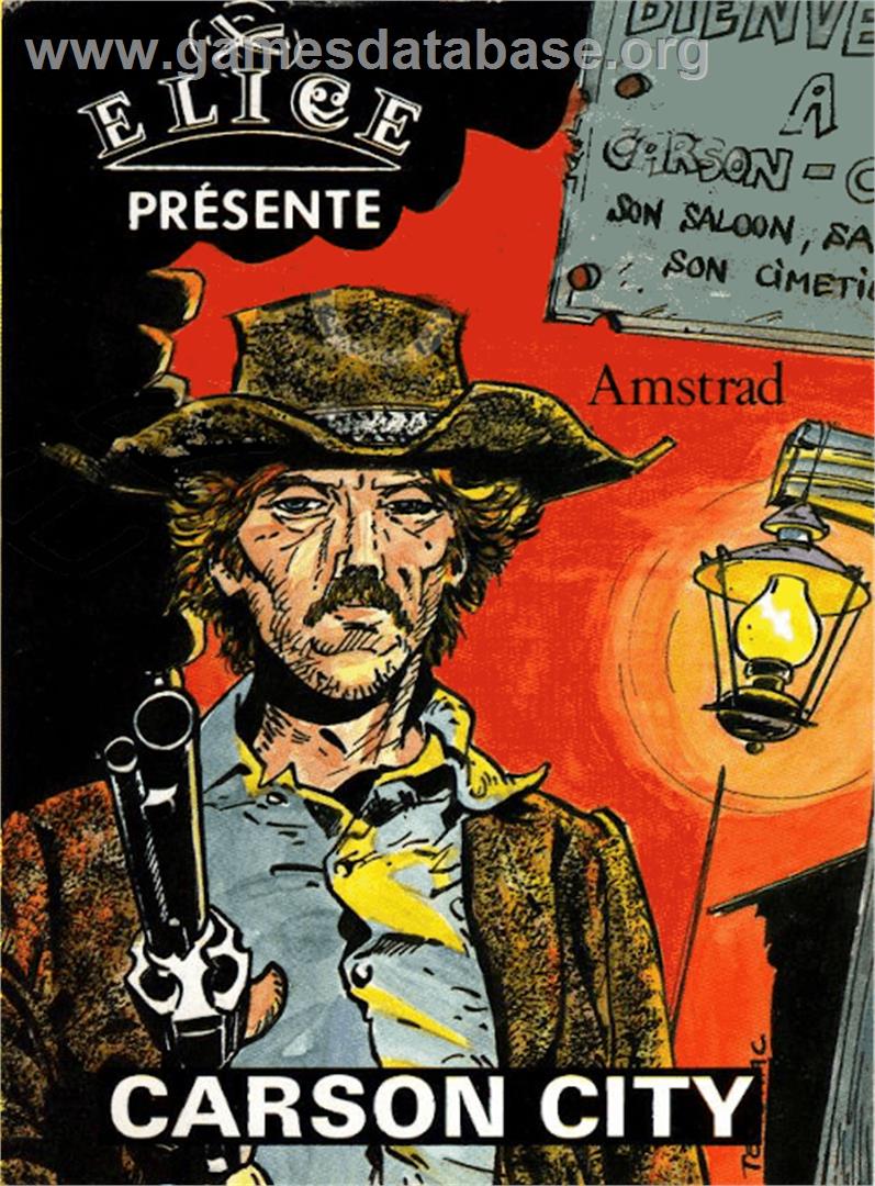Carson City - Amstrad CPC - Artwork - Box