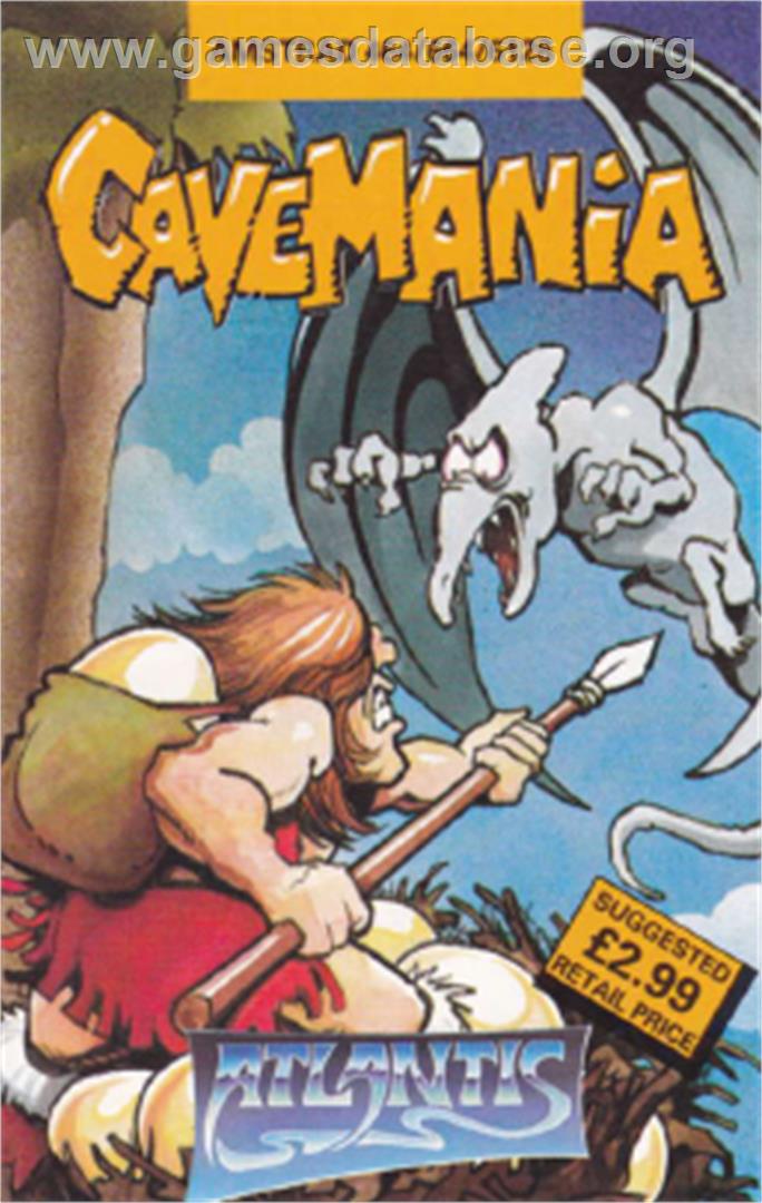 Cavemania - Amstrad CPC - Artwork - Box
