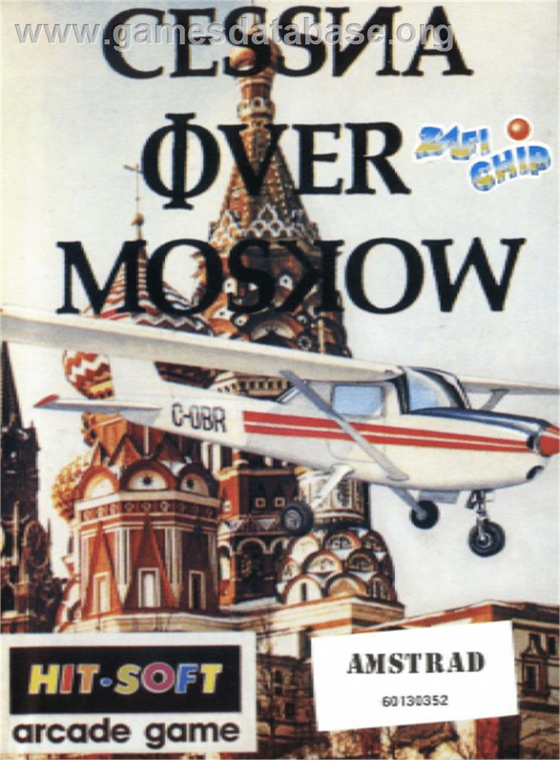 Cessna over Moskow - Amstrad CPC - Artwork - Box