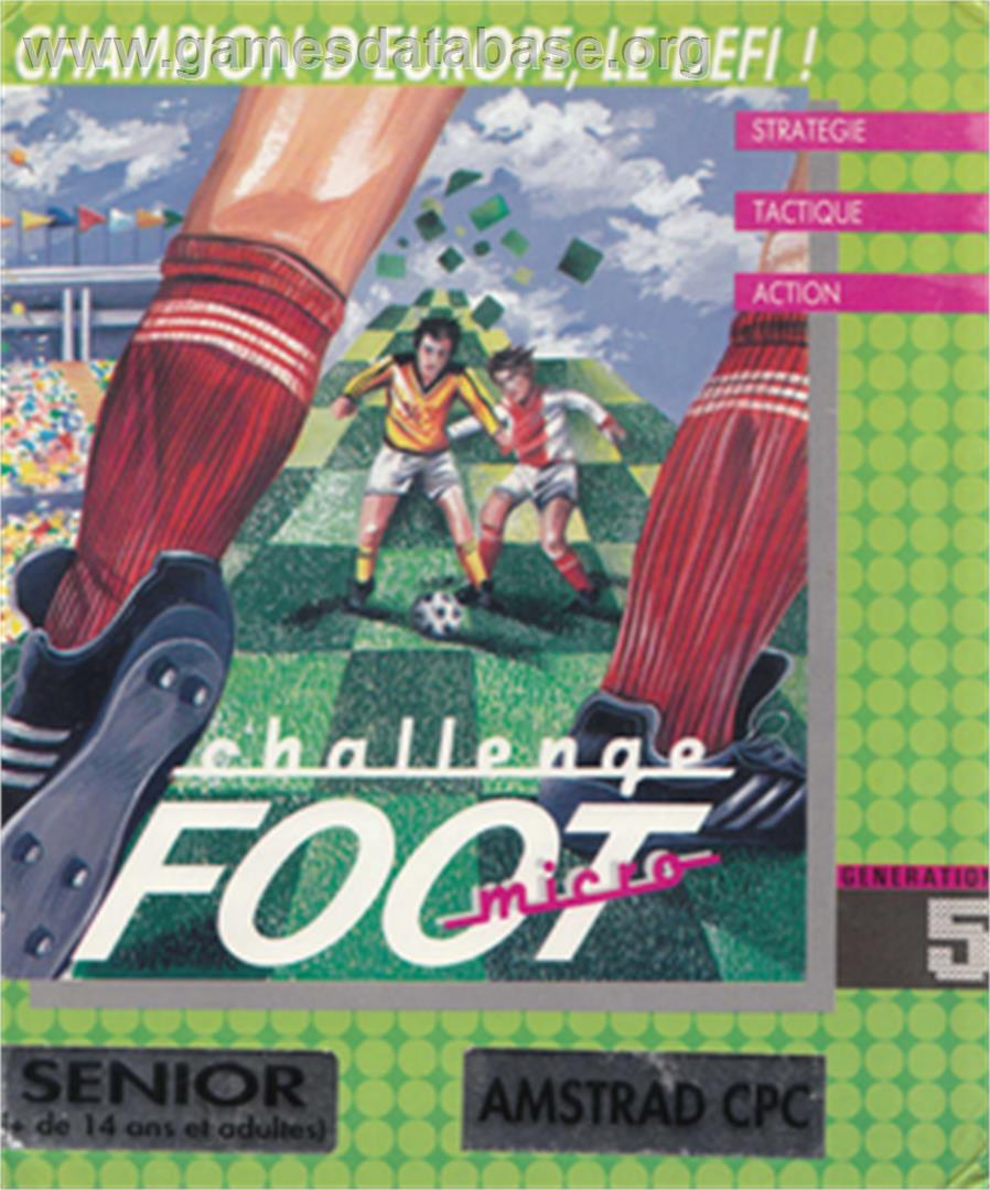 Challenge Foot - Amstrad CPC - Artwork - Box
