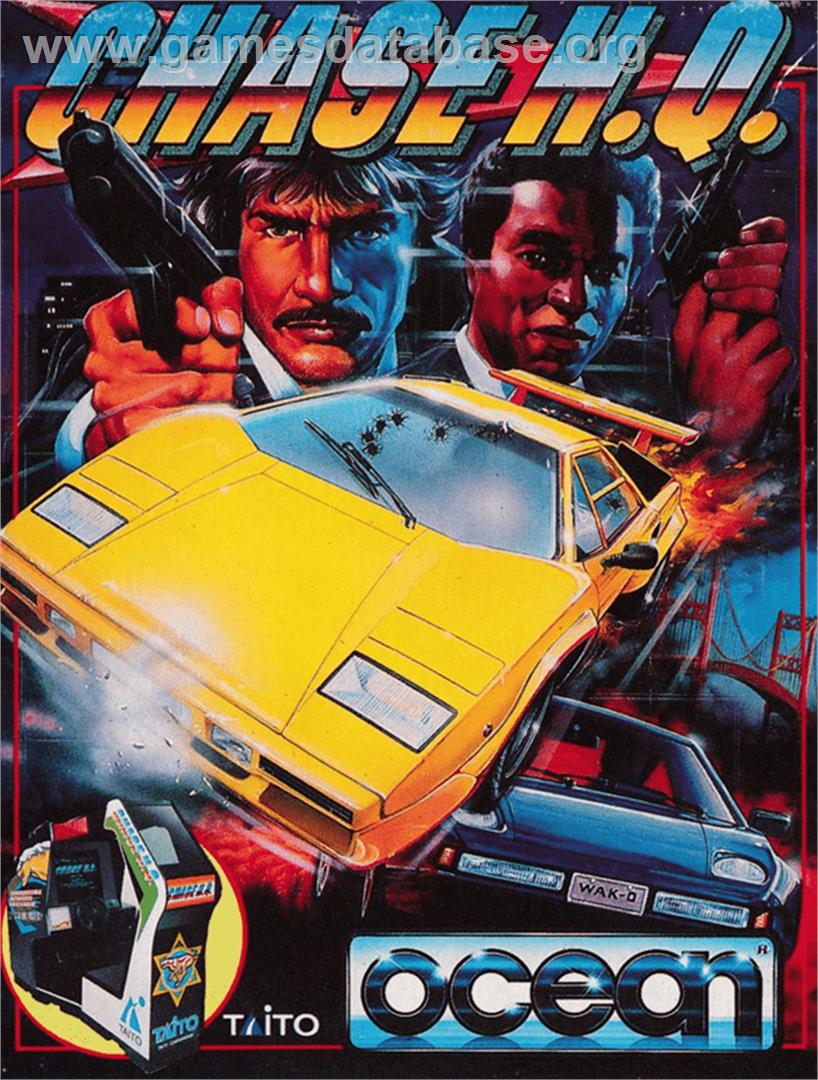 Chase H.Q. - Amstrad CPC - Artwork - Box