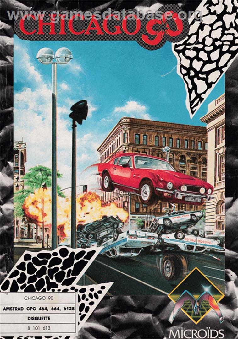 Chicago 90 - Amstrad CPC - Artwork - Box