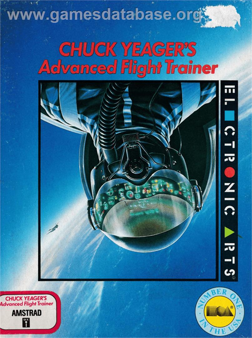 Chuck Yeager's Advanced Flight Trainer - Amstrad CPC - Artwork - Box