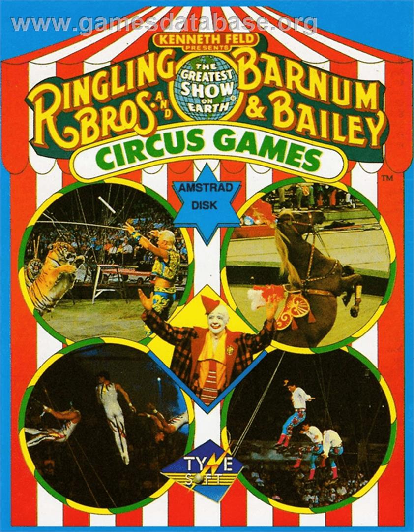 Circus Games - Amstrad CPC - Artwork - Box