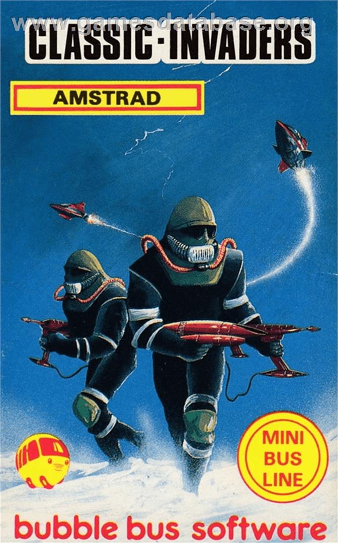 Classic Invaders - Amstrad CPC - Artwork - Box