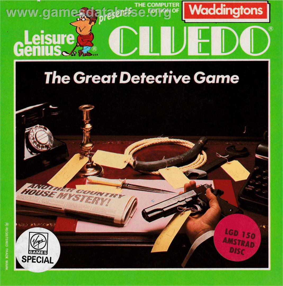 Cluedo - Amstrad CPC - Artwork - Box