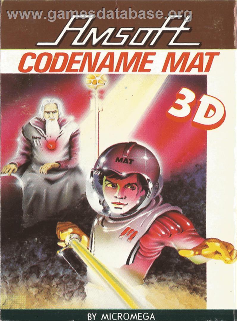 Codename: MAT - Amstrad CPC - Artwork - Box