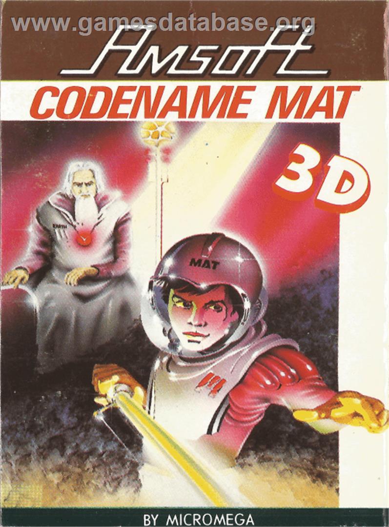 Codename Mat - Amstrad CPC - Artwork - Box