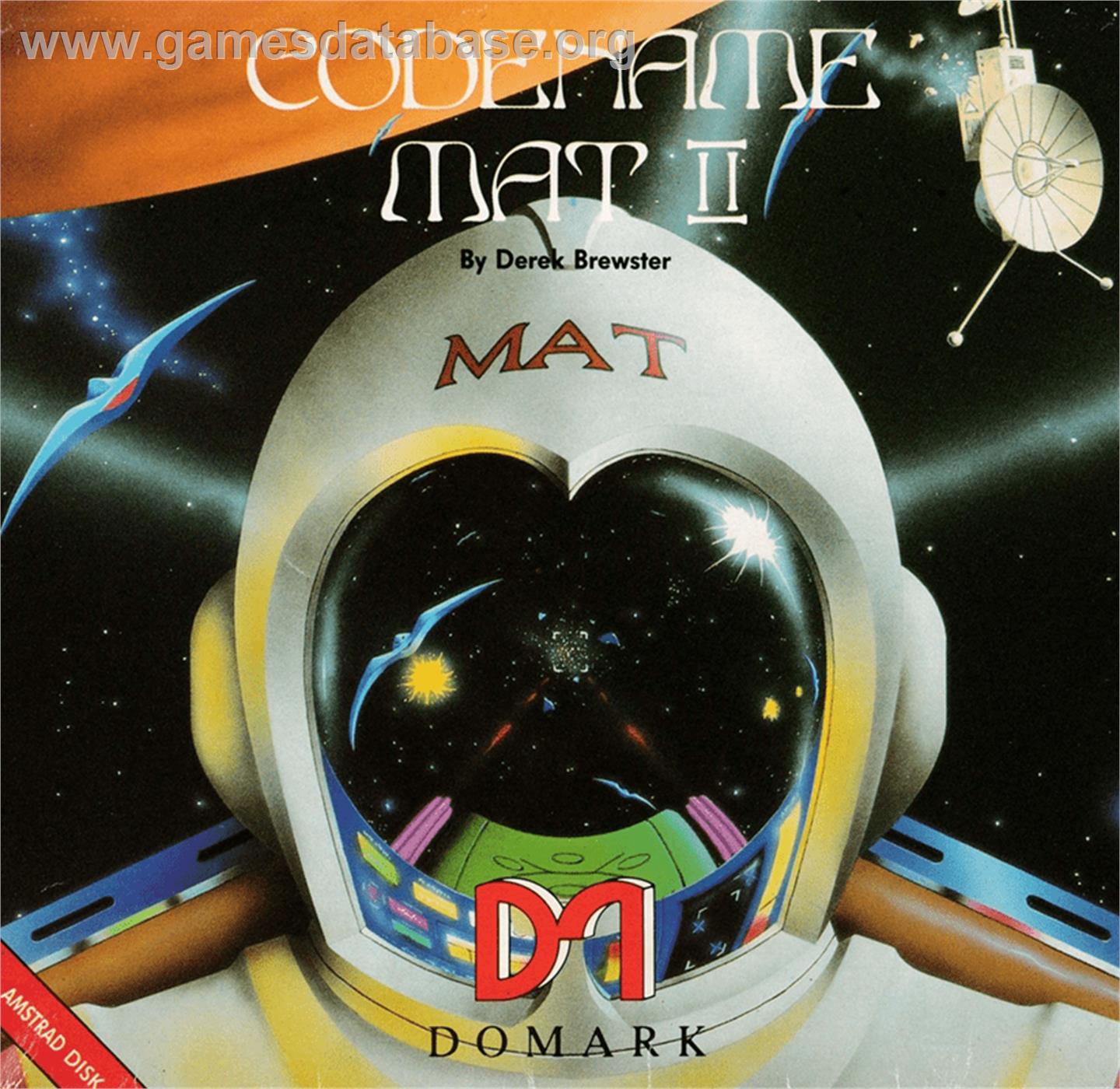 Codename Mat 2 - Amstrad CPC - Artwork - Box