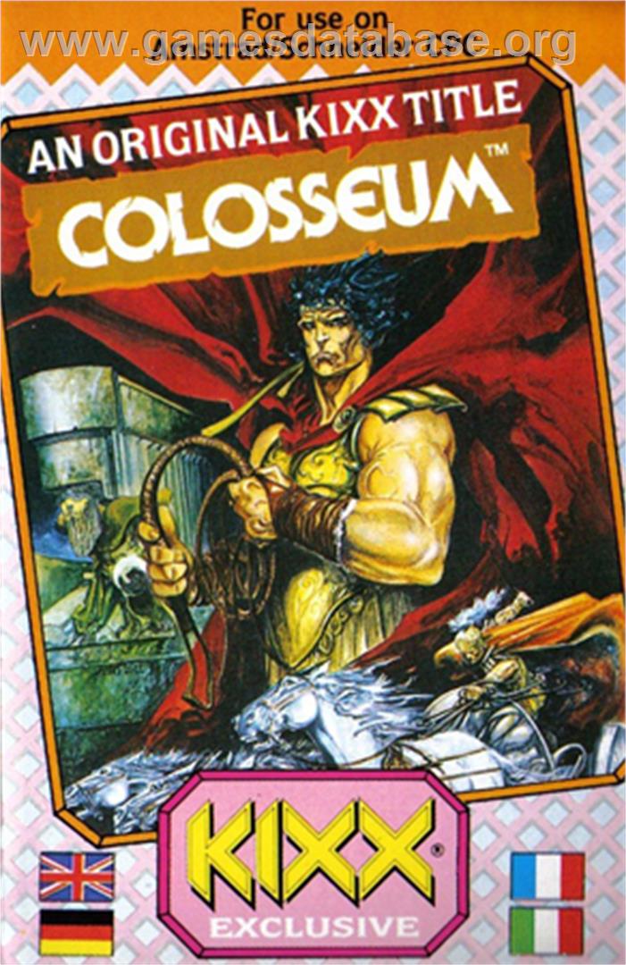 Coliseum - Amstrad CPC - Artwork - Box