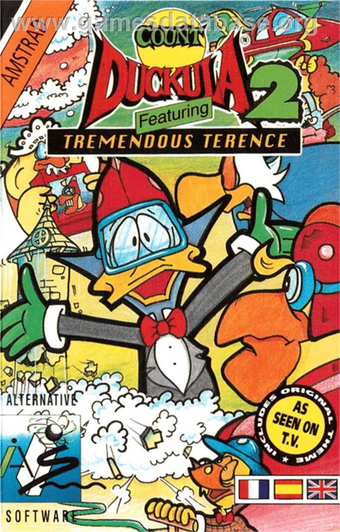 Count Duckula 2 Featuring Tremendous Terence - Amstrad CPC - Artwork - Box