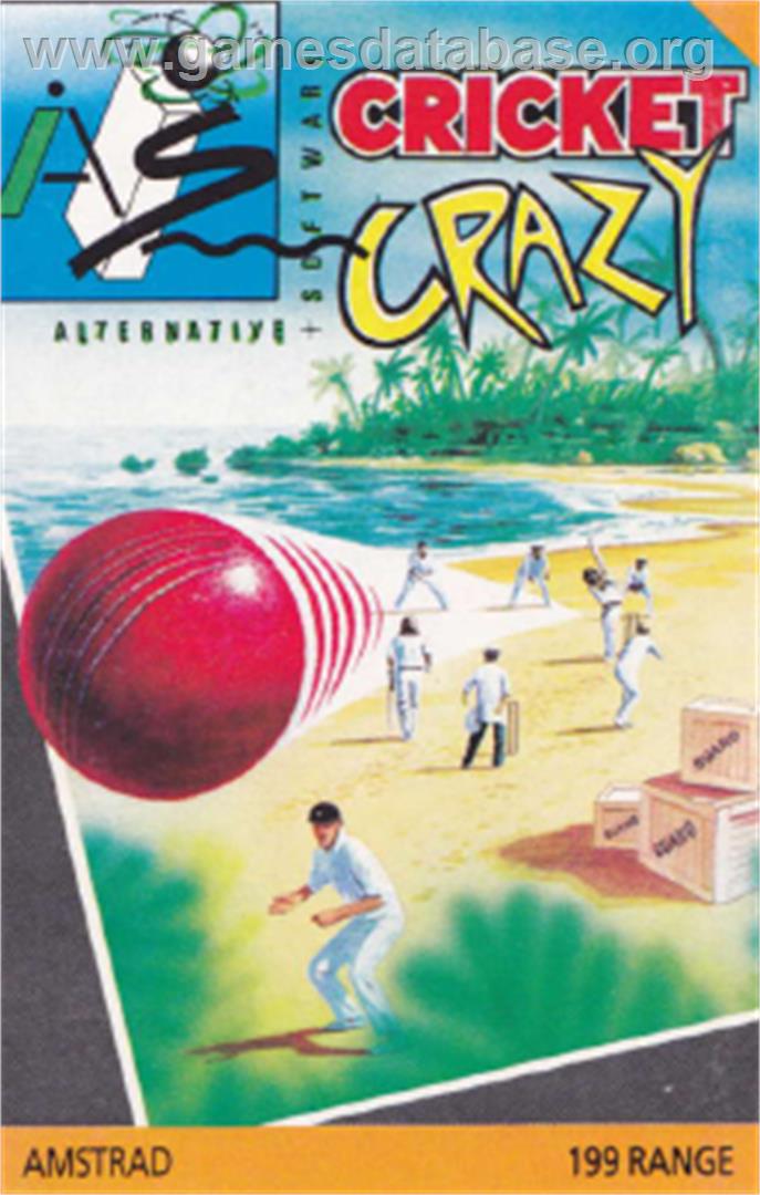 Cricket Crazy - Amstrad CPC - Artwork - Box