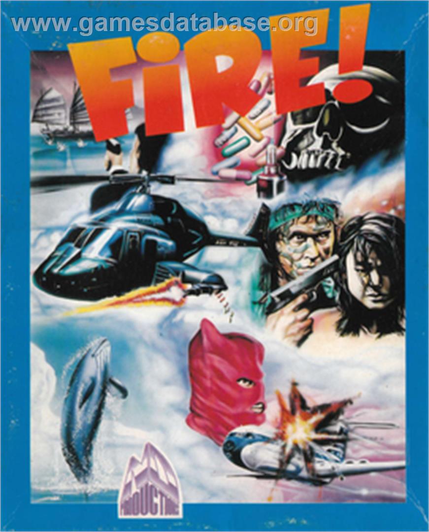 Cross Fire - Amstrad CPC - Artwork - Box