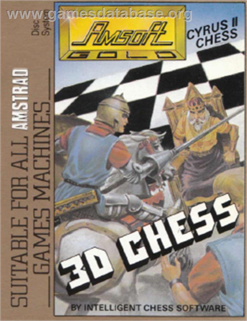 Cyrus 2 Chess - 3D Chess - Amstrad CPC - Artwork - Box