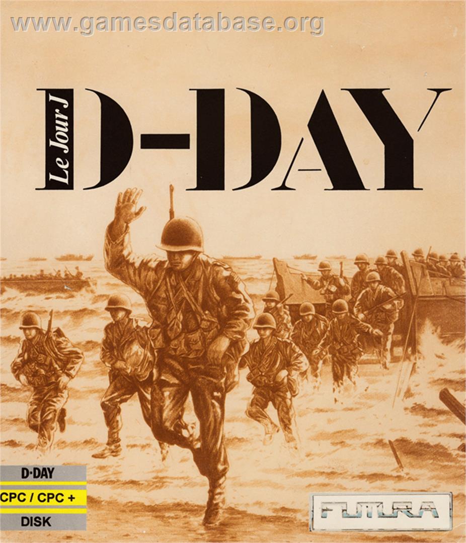 D-Day - Amstrad CPC - Artwork - Box