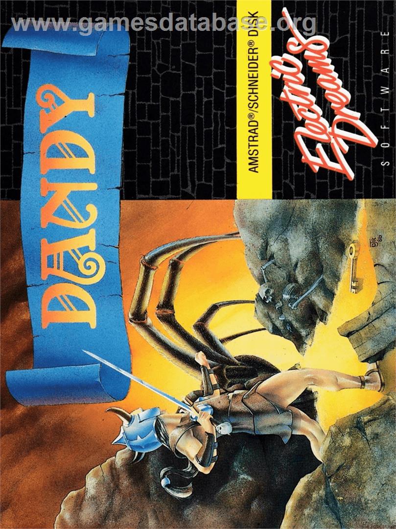 Dandy - Amstrad CPC - Artwork - Box