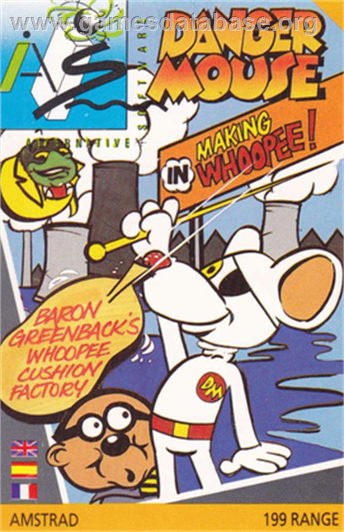 Danger Mouse in Making Whoopee! - Amstrad CPC - Artwork - Box