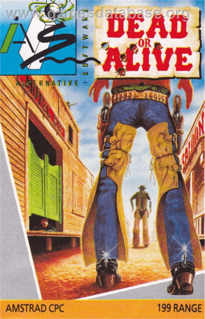 Dead Or Alive - Amstrad CPC - Artwork - Box