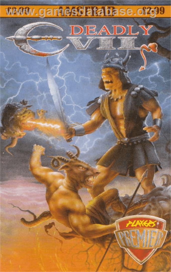Deadly Evil - Amstrad CPC - Artwork - Box