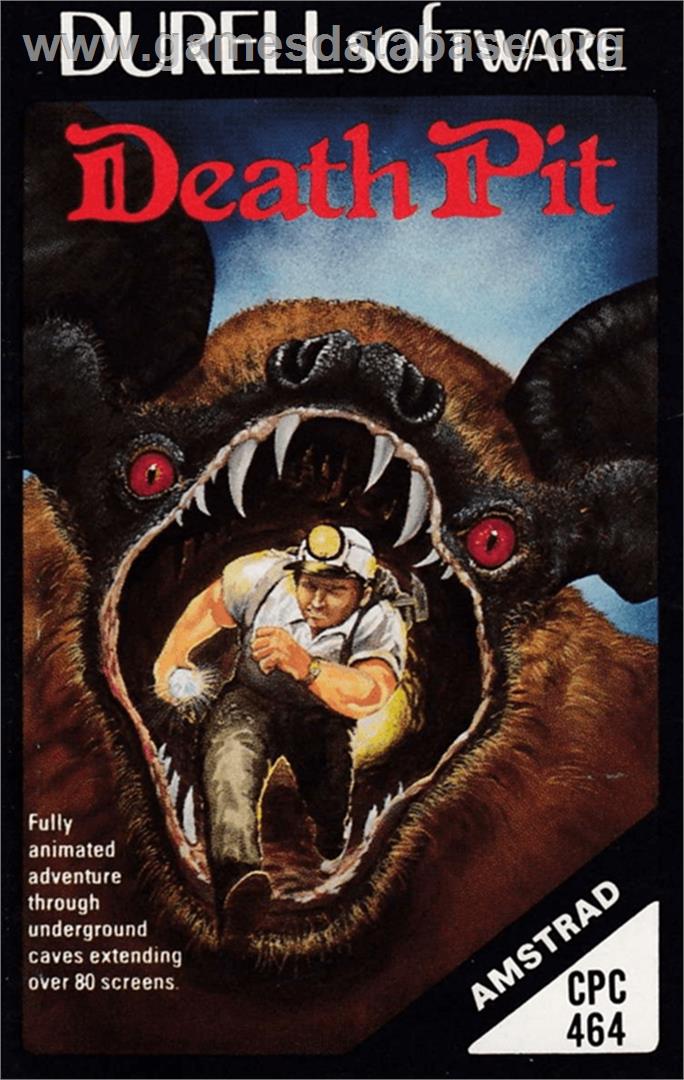 Death Pit - Amstrad CPC - Artwork - Box