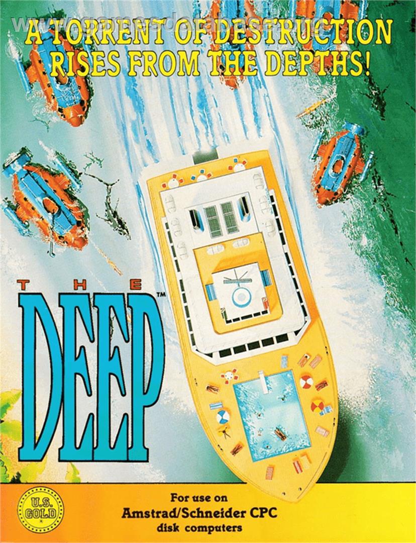 Deep, The - Amstrad CPC - Artwork - Box