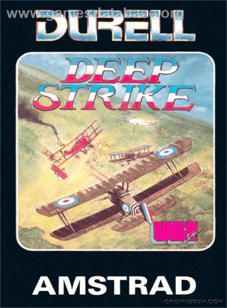 Deep Strike - Amstrad CPC - Artwork - Box